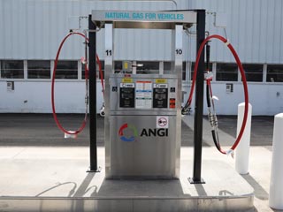 compressed natural gas station