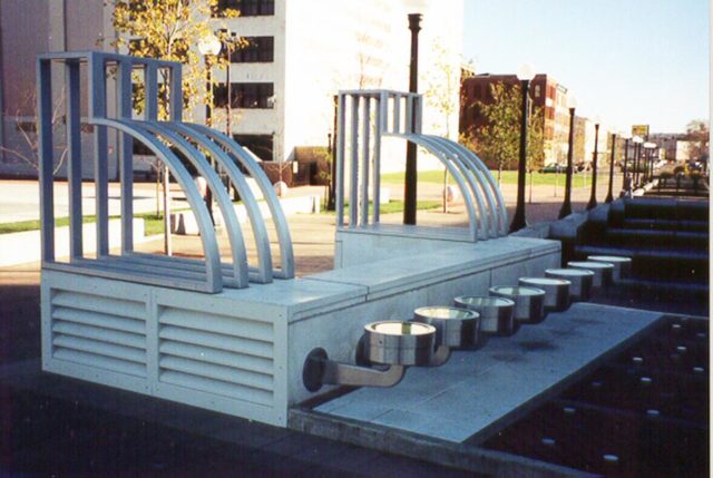 Architectural Metal Fabrication - Outdoor Seating