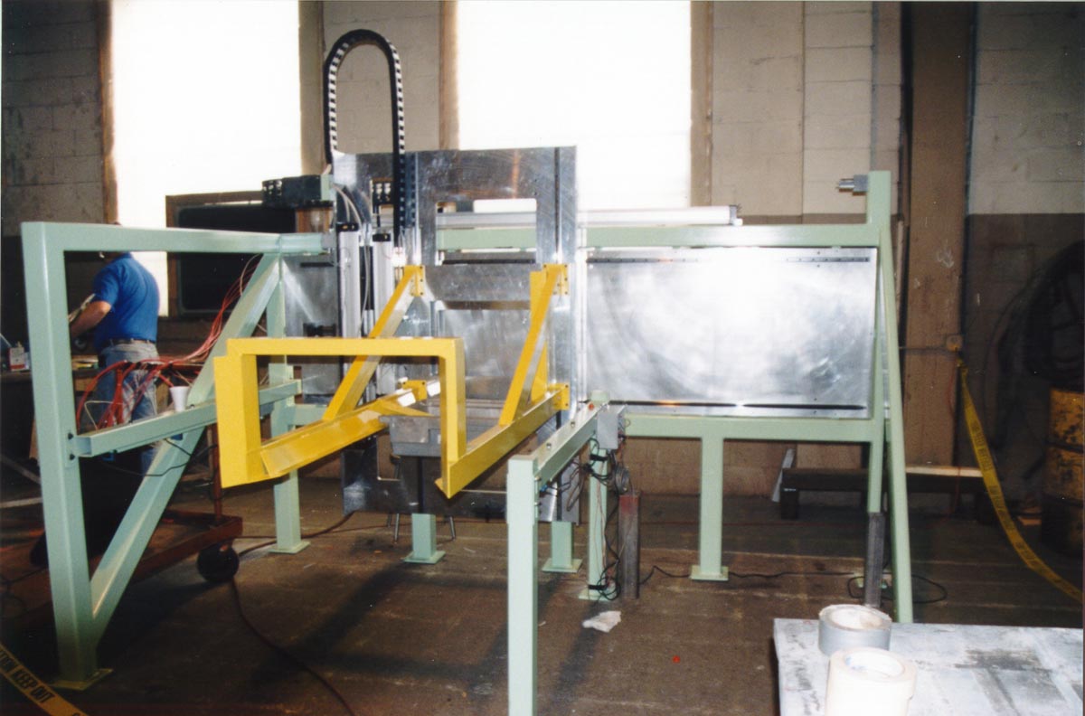 machine guarding around conveyor system