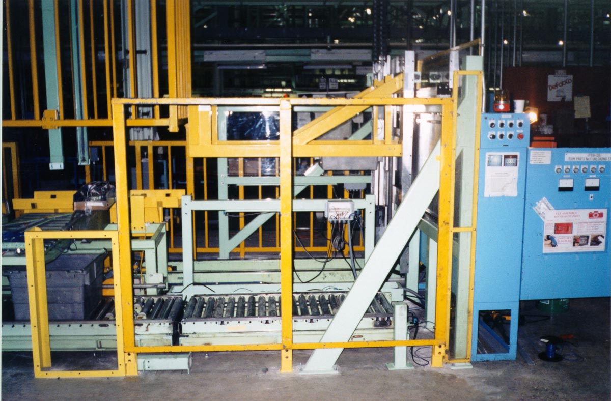 machine guarding around conveyor system