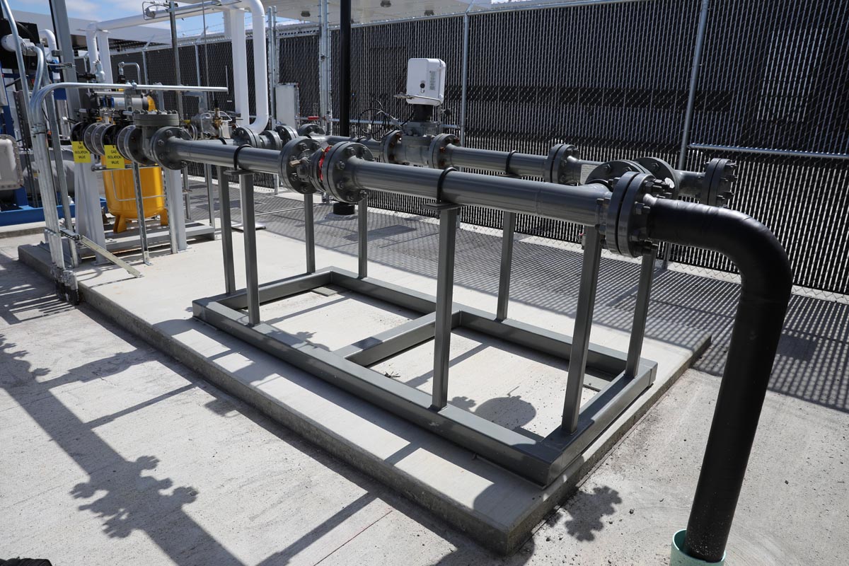 Custom Industrial Piping Systems - CNG Piping