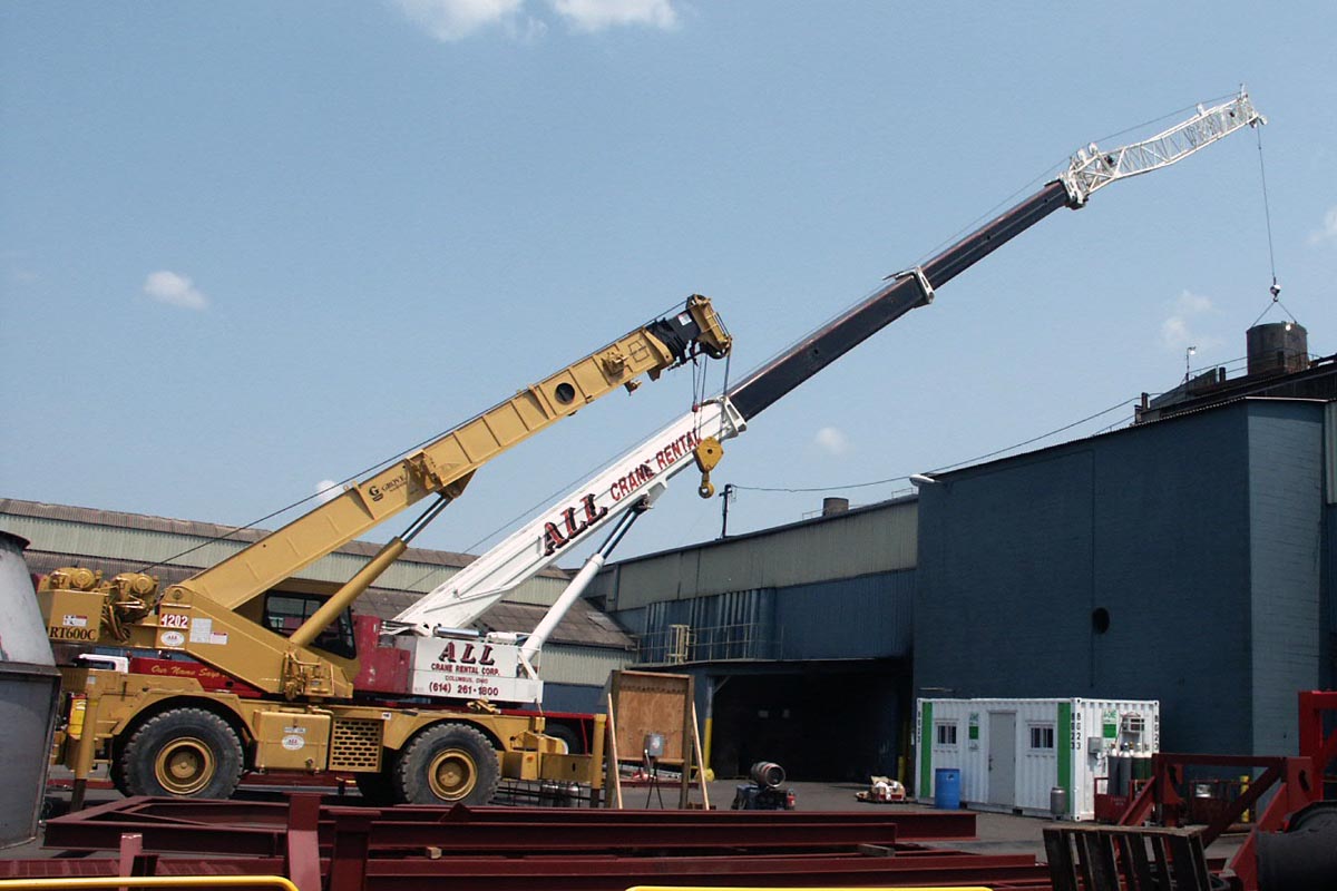Heavy Equipment Relocation - Large Crane